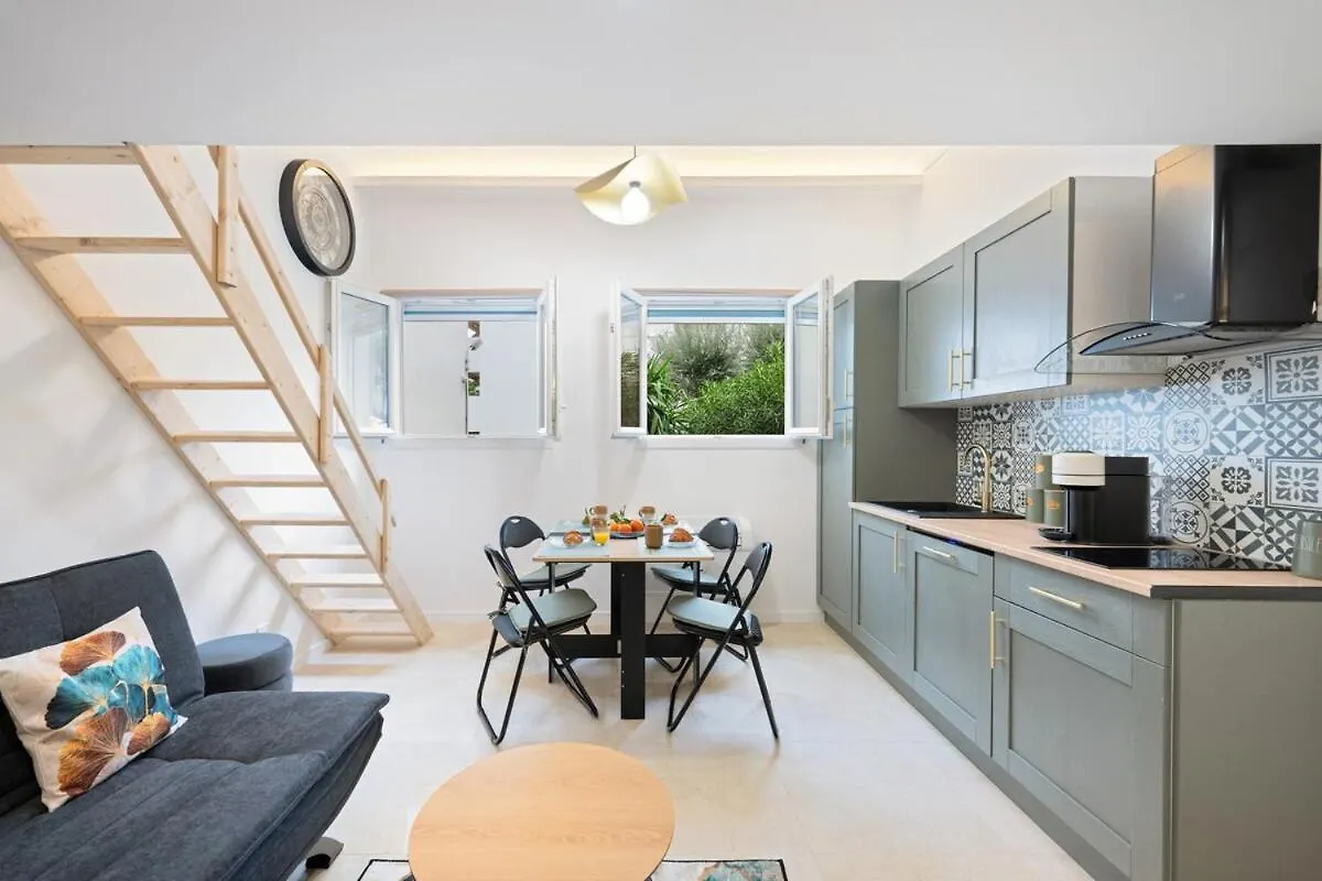 Apartmán Bleu Rivage - Magnifique 2P Au Port De Nice - 1 Chambre Et 1 Mezzanine
